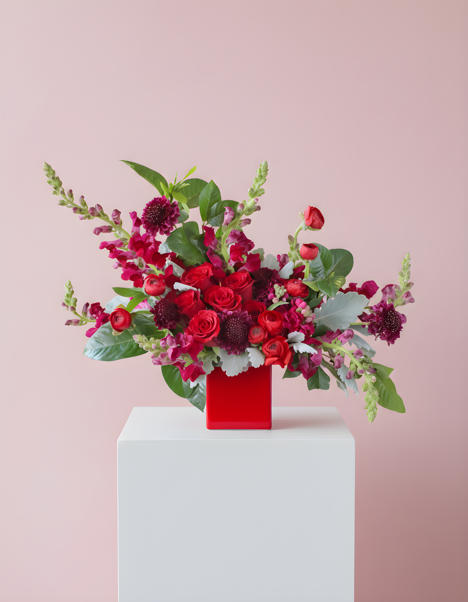 Valentine’s designer’s choice flowers | Ravishing Rouge